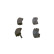 Brake Pad Set, disc brake BP610 Bosch, Thumbnail 4