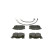 Brake Pad Set, disc brake BP611 Bosch, Thumbnail 3