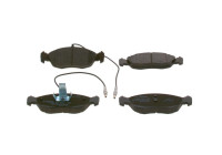 Brake Pad Set, disc brake BP612 Bosch