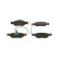 Brake Pad Set, disc brake BP612 Bosch