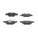 Brake Pad Set, disc brake BP614 Bosch, Thumbnail 2
