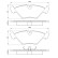 Brake Pad Set, disc brake BP614 Bosch, Thumbnail 7