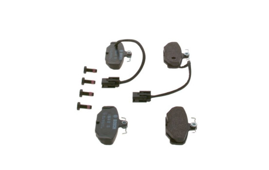 Brake pad set, disc brake BP615 Bosch, Image 2