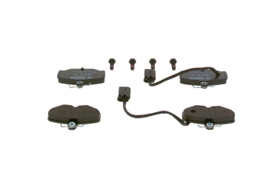 Brake pad set, disc brake BP615 Bosch, Image 3