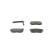 Brake Pad Set, disc brake BP616 Bosch