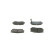 Brake Pad Set, disc brake BP616 Bosch, Thumbnail 3