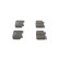 Brake Pad Set, disc brake BP635 Bosch, Thumbnail 2