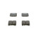 Brake Pad Set, disc brake BP635 Bosch, Thumbnail 3