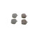 Brake Pad Set, disc brake BP640 Bosch, Thumbnail 2