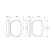 Brake Pad Set, disc brake BP640 Bosch, Thumbnail 5