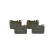 Brake Pad Set, disc brake BP646 Bosch