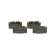 Brake Pad Set, disc brake BP662 Bosch, Thumbnail 3