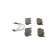 Brake Pad Set, disc brake BP683 Bosch, Thumbnail 2