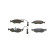 Brake Pad Set, disc brake BP685 Bosch