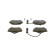 Brake Pad Set, disc brake BP690 Bosch, Thumbnail 3