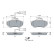 Brake Pad Set, disc brake BP690 Bosch, Thumbnail 5