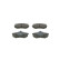 Brake Pad Set, disc brake BP692 Bosch