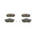 Brake Pad Set, disc brake BP694 Bosch