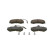 Brake Pad Set, disc brake BP708 Bosch