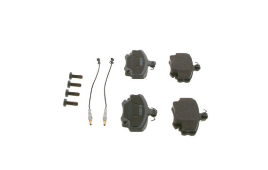 Brake Pad Set, disc brake BP713 Bosch, Image 2