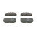 Brake Pad Set, disc brake BP715 Bosch