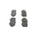 Brake Pad Set, disc brake BP715 Bosch, Thumbnail 2