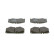 Brake Pad Set, disc brake BP715 Bosch, Thumbnail 3