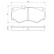 Brake Pad Set, disc brake BP715 Bosch, Thumbnail 6
