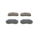 Brake Pad Set, disc brake BP719 Bosch