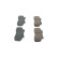 Brake Pad Set, disc brake BP719 Bosch, Thumbnail 2