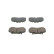 Brake Pad Set, disc brake BP719 Bosch, Thumbnail 3