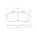 Brake Pad Set, disc brake BP719 Bosch, Thumbnail 5