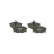 Brake Pad Set, disc brake BP720 Bosch