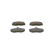 Brake Pad Set, disc brake BP728 Bosch, Thumbnail 2