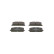 Brake Pad Set, disc brake BP733 Bosch