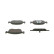 Brake Pad Set, disc brake BP741 Bosch, Thumbnail 3