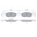 Brake Pad Set, disc brake BP741 Bosch, Thumbnail 5