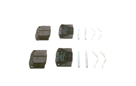 Brake Pad Set, disc brake BP747 Bosch, Image 5