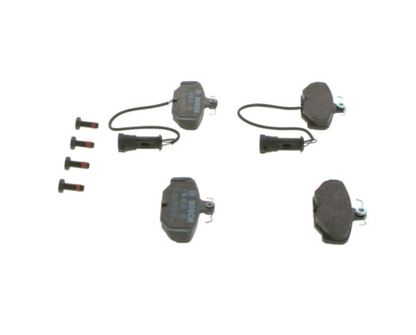 Brake Pad Set, disc brake BP757 Bosch, Image 2