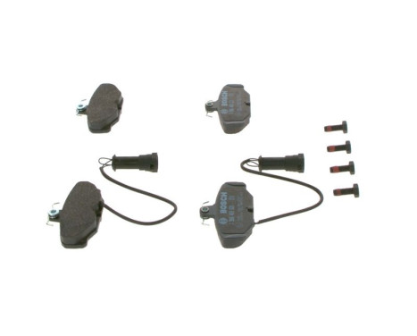 Brake Pad Set, disc brake BP757 Bosch, Image 4