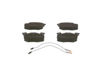 Brake Pad Set, disc brake BP758 Bosch