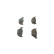 Brake Pad Set, disc brake BP760 Bosch, Thumbnail 5