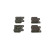 Brake Pad Set, disc brake BP764 Bosch, Thumbnail 2