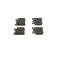 Brake Pad Set, disc brake BP764 Bosch, Thumbnail 4