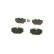 Brake Pad Set, disc brake BP770 Bosch, Thumbnail 3