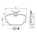 Brake Pad Set, disc brake BP770 Bosch, Thumbnail 5