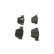 Brake Pad Set, disc brake BP771 Bosch, Thumbnail 2