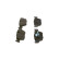 Brake Pad Set, disc brake BP771 Bosch, Thumbnail 4