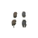 Brake Pad Set, disc brake BP776 Bosch, Thumbnail 4