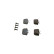 Brake Pad Set, disc brake BP777 Bosch, Thumbnail 2